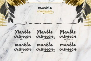 Marble Crimson