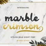Marble Crimson