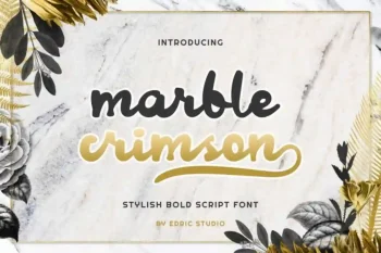 Marble Crimson