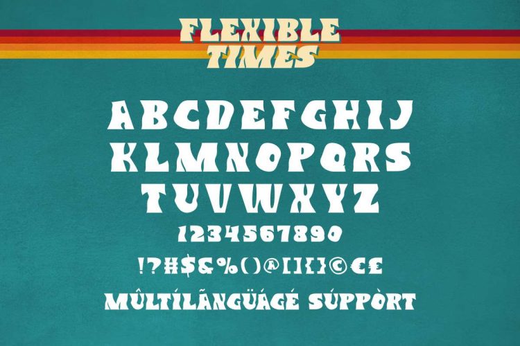 Flexible Times Retro Font - Image 4