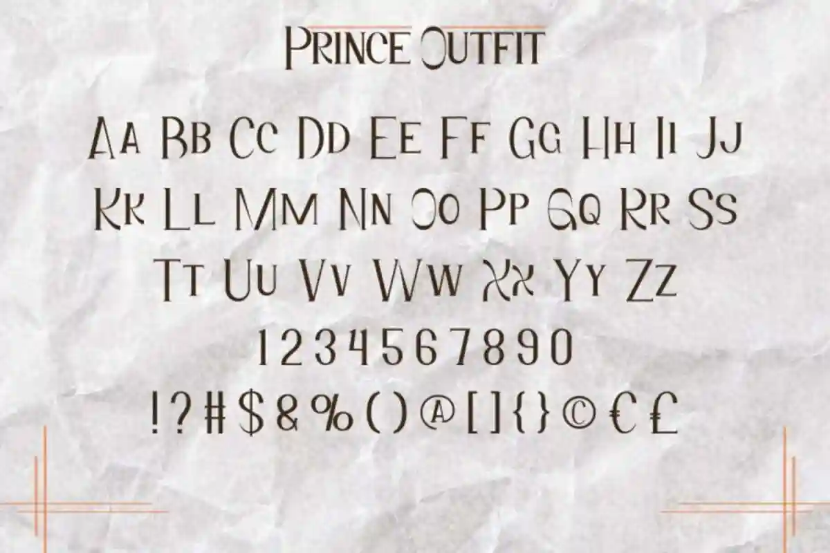 Prince Outfit