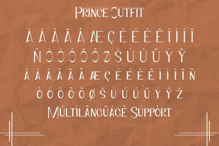 Prince Outfit Font - Image 5