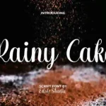 Rainy Cake