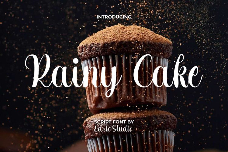 Rainy Cake Font