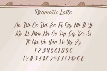 Dramatic Latte