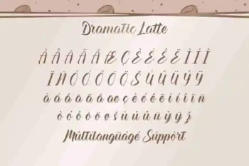 Dramatic Latte