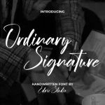 Ordinary Signature