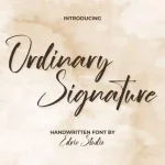 Ordinary Signature