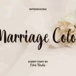 Marriage Color