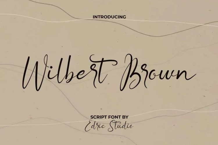 Wilbert Brown Font - Image 10