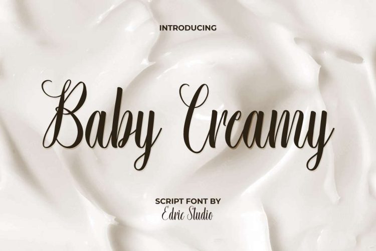 Baby Creamy Font - Image 9