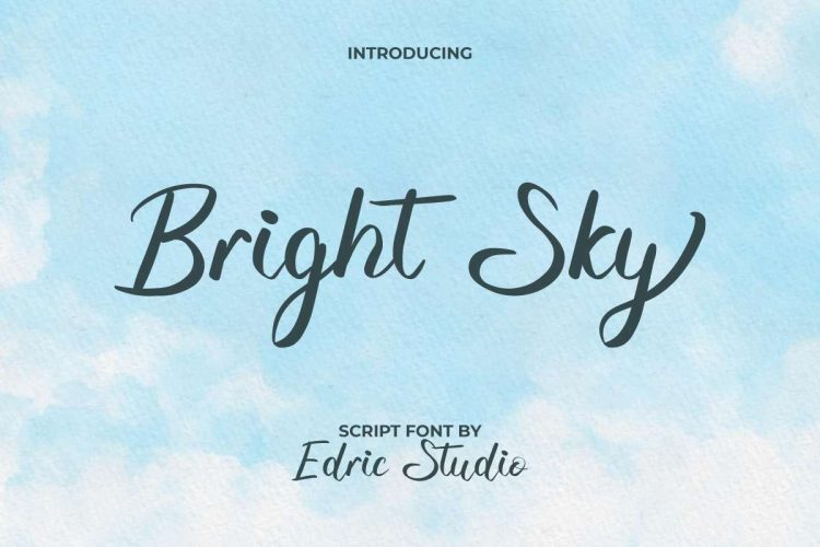 Bright Sky Font