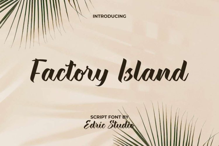 Factory Island Font - Image 9