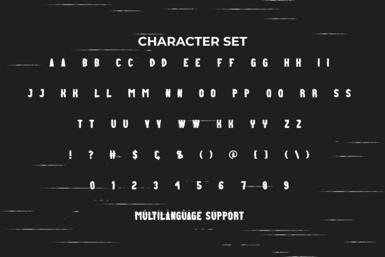 Glitch Code Font - Image 5