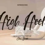 high heels