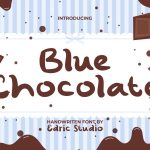 Blue Chocolate Font