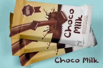 blue chocolate