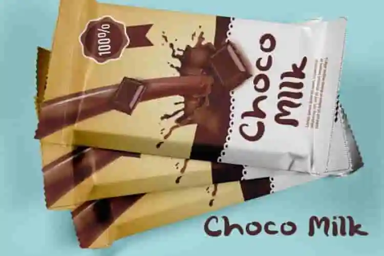 blue chocolate