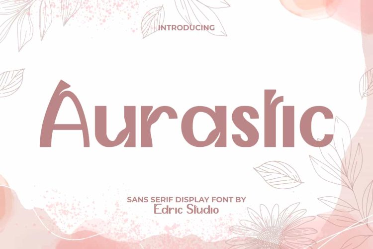 Aurastic Aesthetic Font