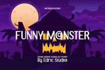 Funny monster