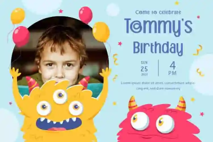 Funny monster