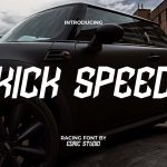 Kick Speed Font