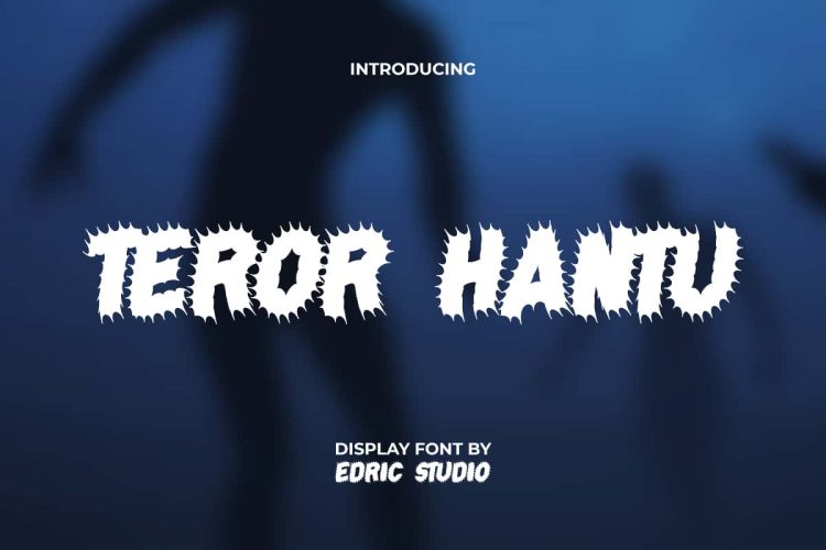 Teror Hantu Font