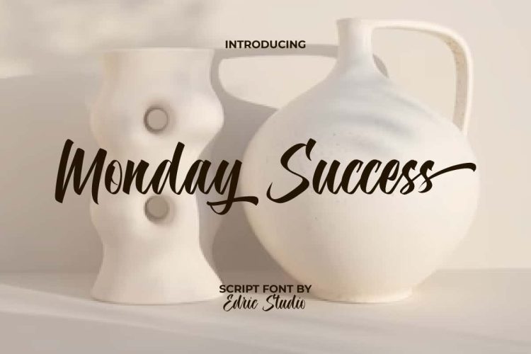 Monday Success Font