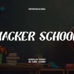 Hacker School Font