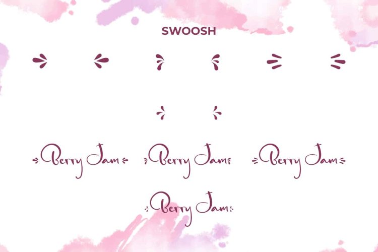 Berry Jam Font - Image 6