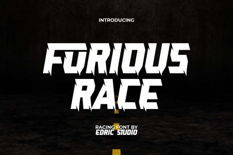 Furious Race Font