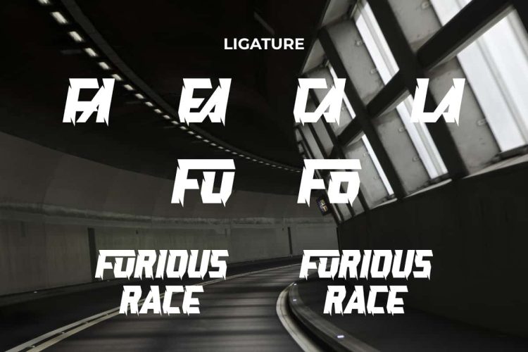 Furious Race Font - Image 6