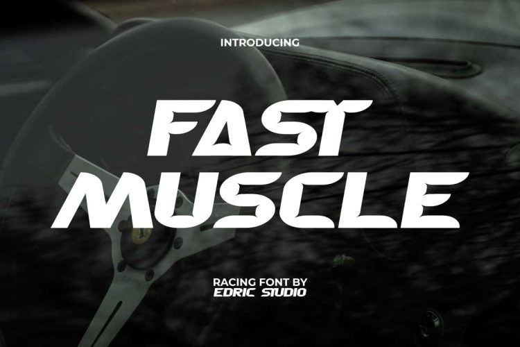 Fast Muscle Font - Image 9