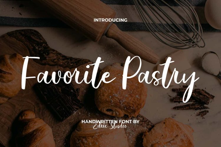 Favorite Pastry Font