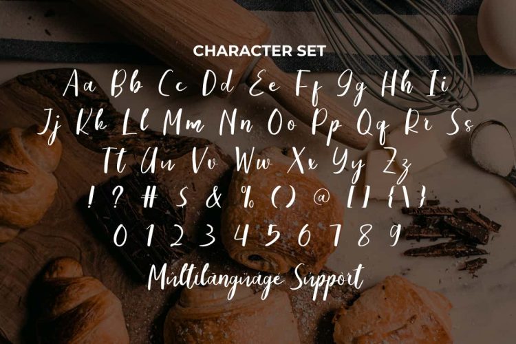 Favorite Pastry Font - Image 4