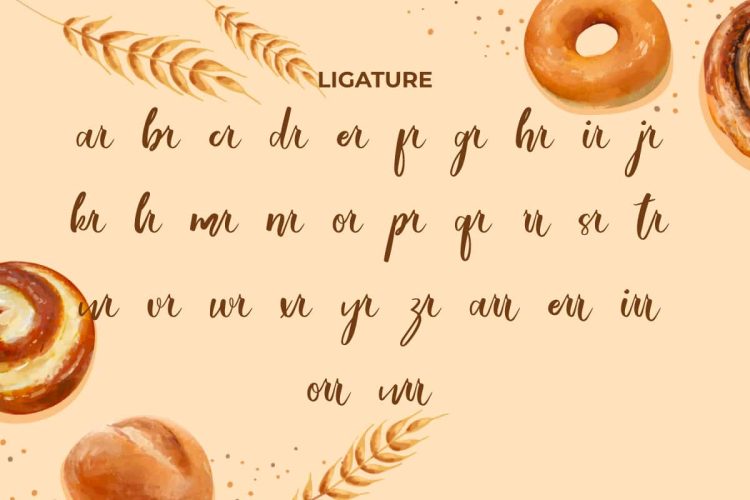 Favorite Pastry Font - Image 6