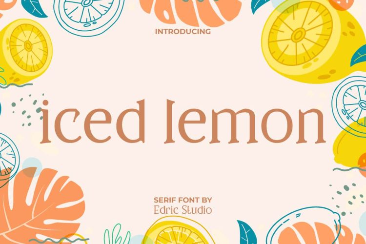 Iced Lemon Font - Image 9