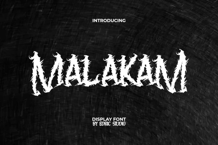 Malakam Font