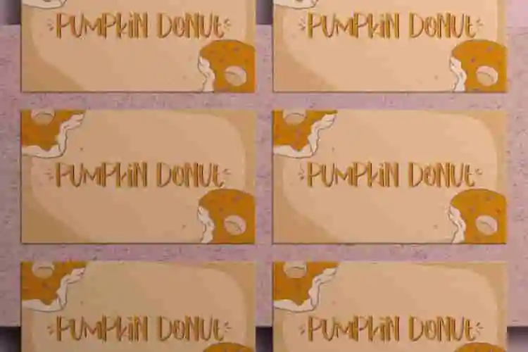 Pumpkin Donut