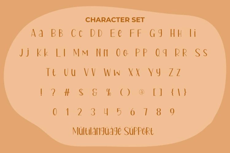 Pumpkin Donut Font - Image 4