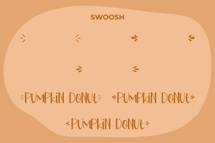 Pumpkin Donut Font - Image 6