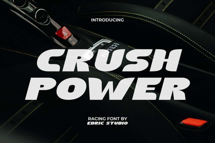 Crush Power Font