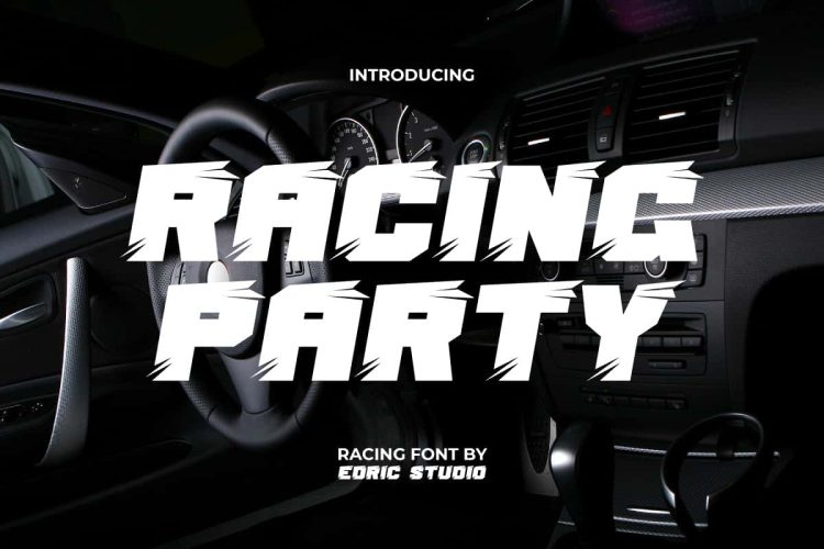 Racing Party Font