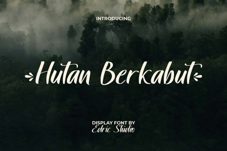 Hutan Berkabut Font