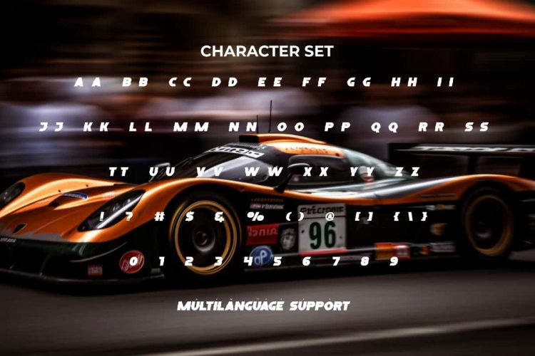 Cheetah Racing Font - Image 5