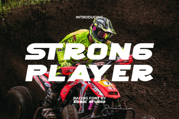 Strong Player Font