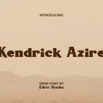 Kendrick Azire Font