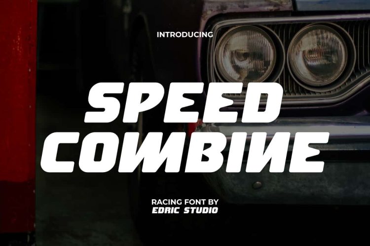 Speed Combine Font - Image 9