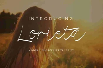 Lorieta Handwritting Font