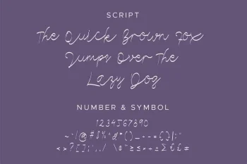 Lorieta Handwritting Font